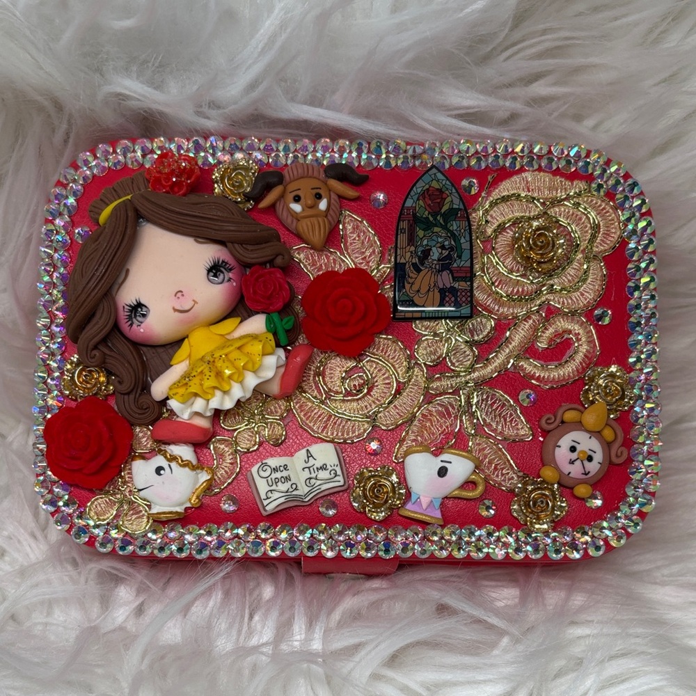 Beauty and The Beast Red Jewerly Box
